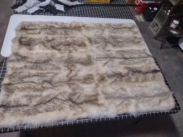 Bleached Coyote Blanket