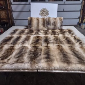 Bleached Racoon Blanket