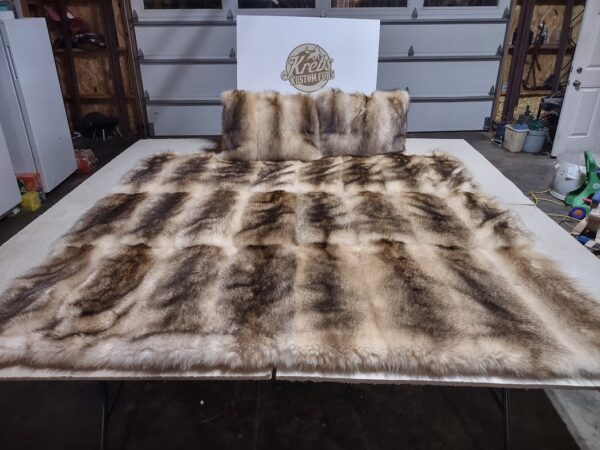 Bleached Racoon Blanket