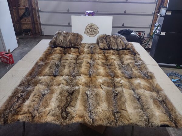 Dark Coyote Blanket