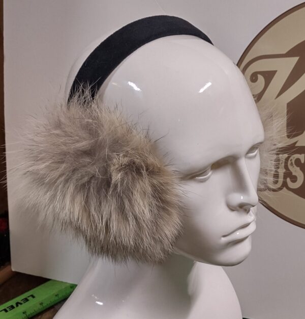 coyote earmuffs, coyote ear warmers