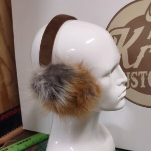 red fox earmuffs, ear warmers