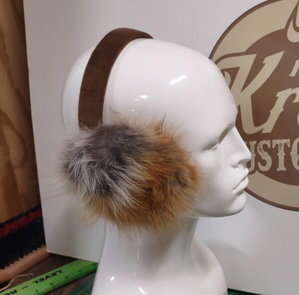 red fox earmuffs, ear warmers